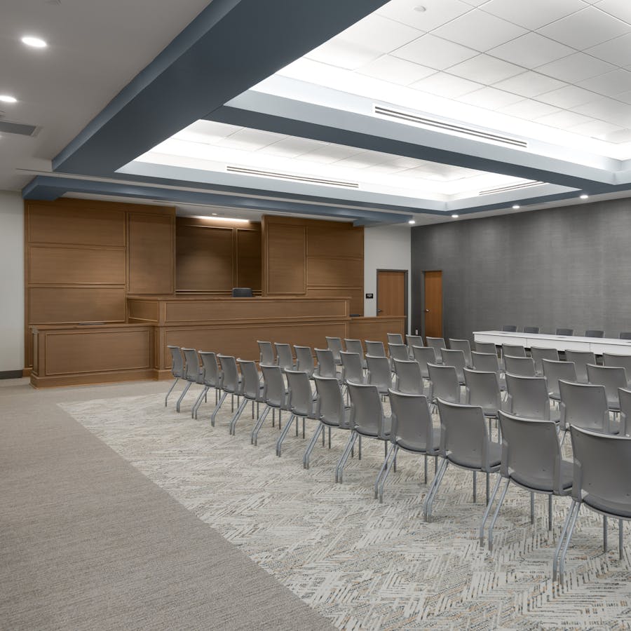 Spring Hill Police Headquarters courtroom
